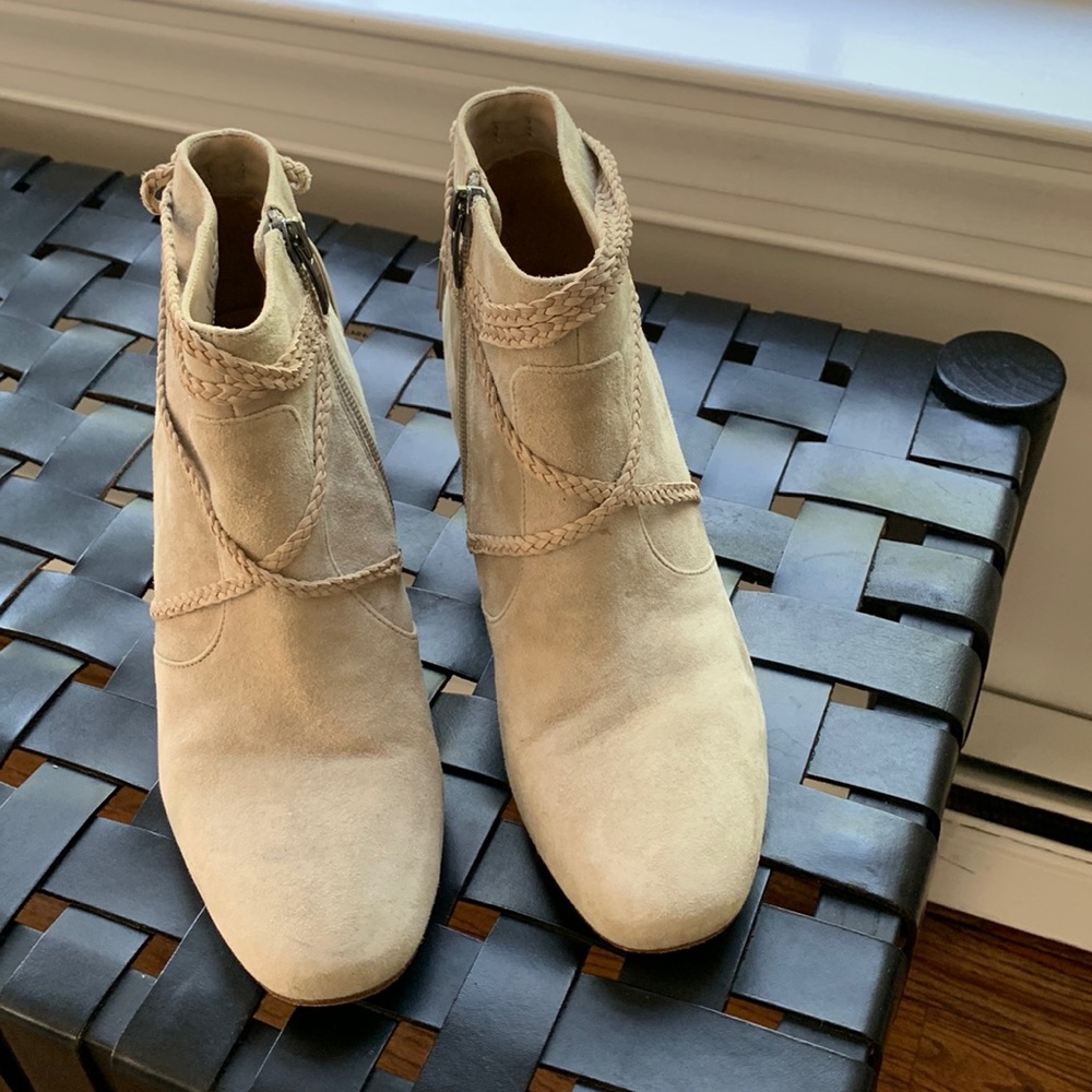 Viia Spiga suede ankle bootie